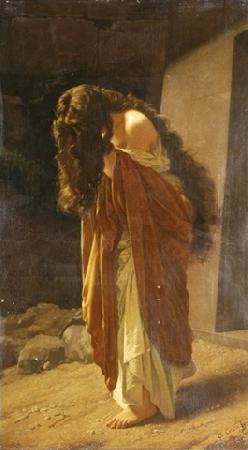 Antonio Ciseri Die busende Magdalena